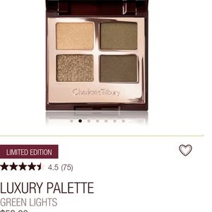 NWT Charlotte Tilbury Green Lights Luxury Palette